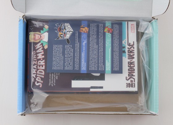 Comic Bento Subscription Box Review February 2016 - inside