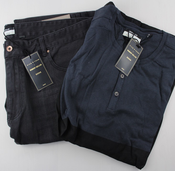 Five Four Club Subscription Review + Coupon April 2016 - shirt and pants