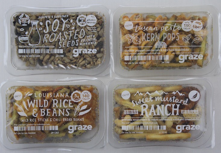 Graze %22Sugar Count%22 Box Review + Free Box Coupon March 2016 - snacks 2