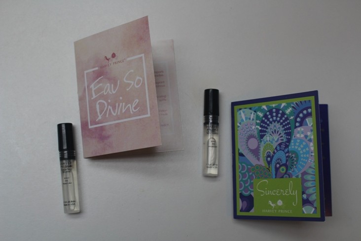 Harvey Prince- February 2016- Sample Products
