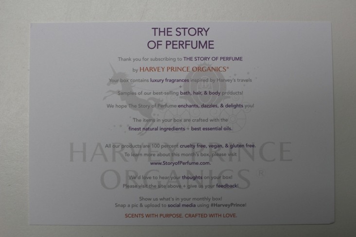 Harvey Prince- February 2016- Welcome Card