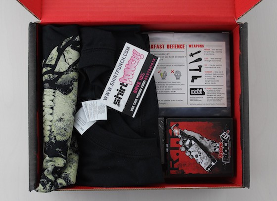 Horror Block Subscription Box Review + Coupon February 2016 - inside