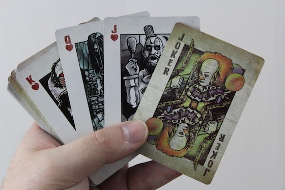 Horror Block Subscription Box Review + Coupon February 2016 - playing cards