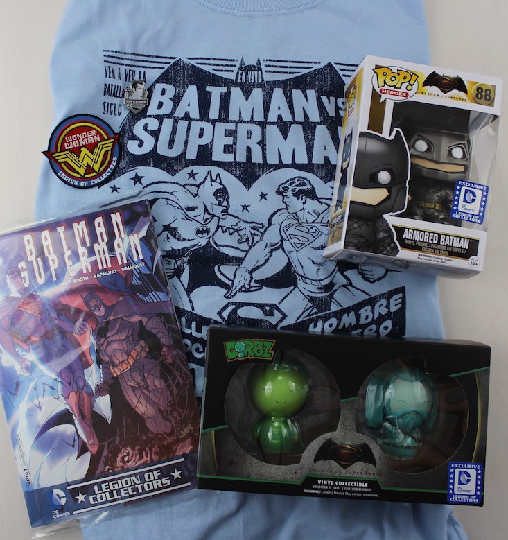 Legion of Collectors Subscription Box Review March 2016 - all items