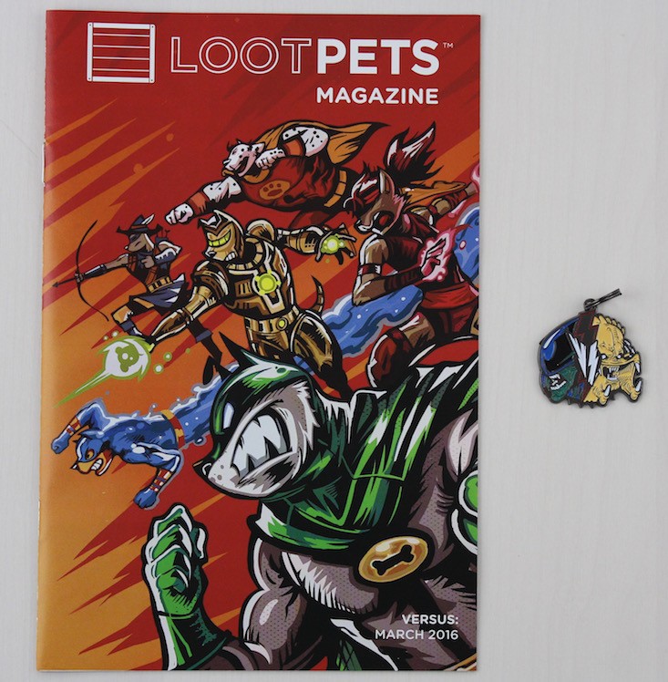 Loot Pets Subscription Box Review + Coupon March 2016 - booklet