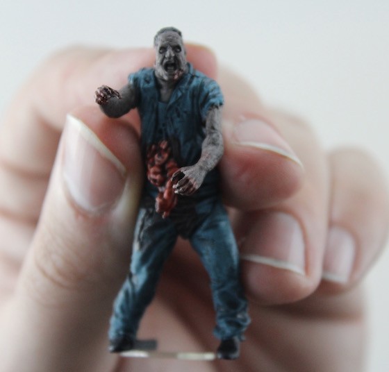 Lootaku Subscription Box Review + Coupon February 2016 - McFarlane walking dead mini figure