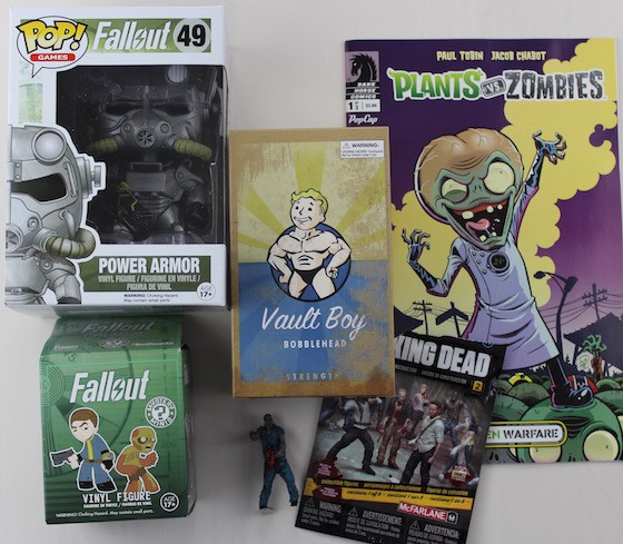 Lootaku Subscription Box Review + Coupon February 2016 - all items