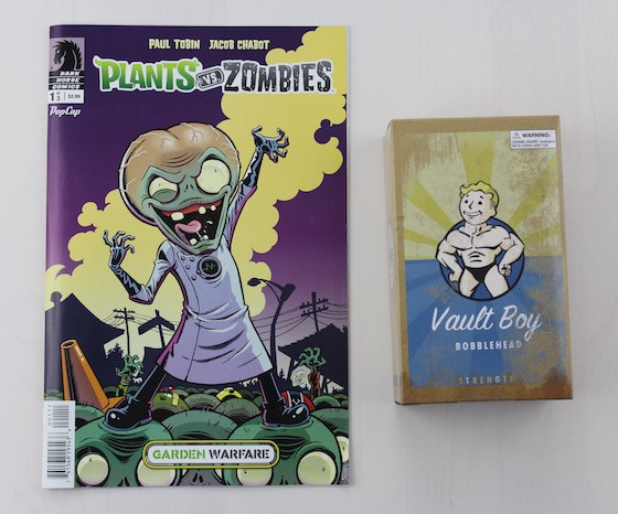 Lootaku Subscription Box Review + Coupon February 2016 - comic and vault boy