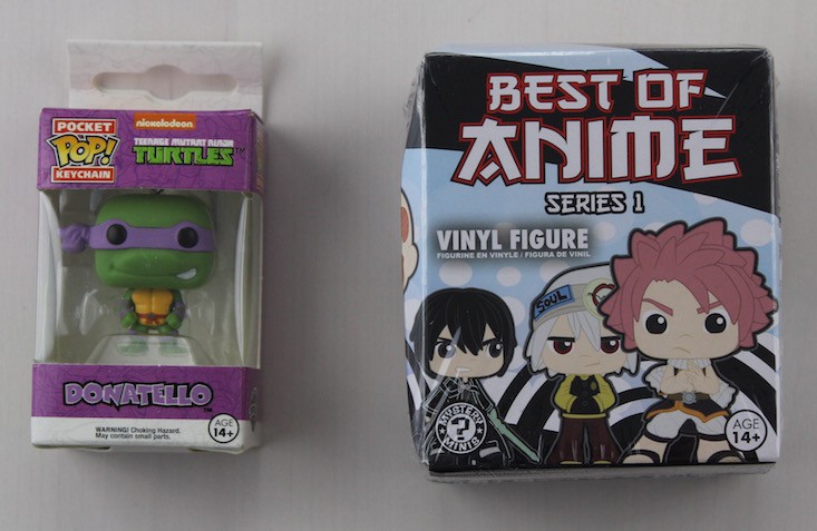 Lootaku Subscription Box Review + Coupon March 2016 - mystery mini and pocket POP