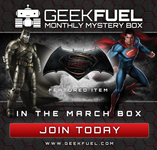Geek Fuel Batman vs Superman