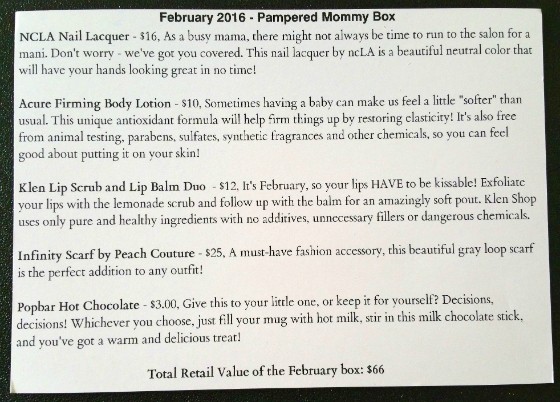 PAMPERED MOMMY FEB 16 - info 2