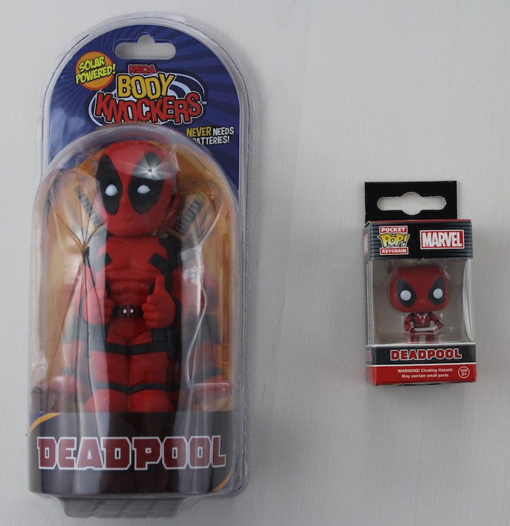 Powered Geek Box Subscription Box Review February 2016 - deadpool items