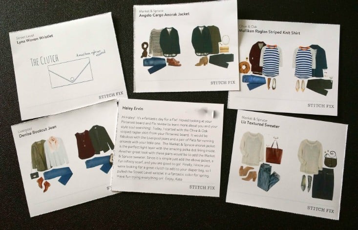 STITCH FIX MARCH 2016 - info 1