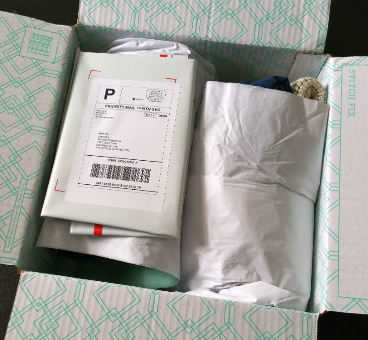 STITCH FIX MARCH 2016 - packaging 1