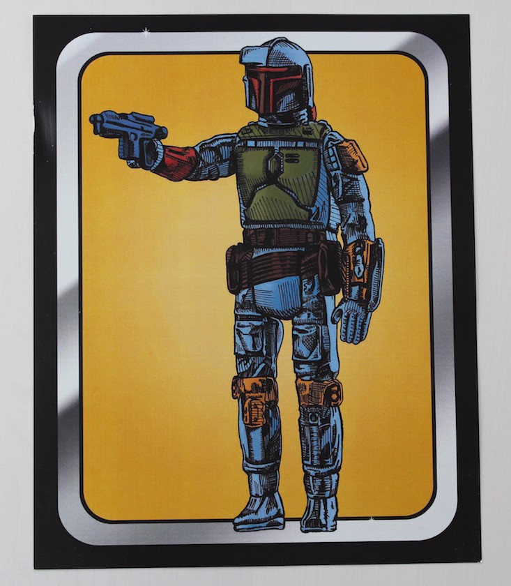 Sci Fi Block Subscription Box Review + Coupon March 2016 - boba fett print