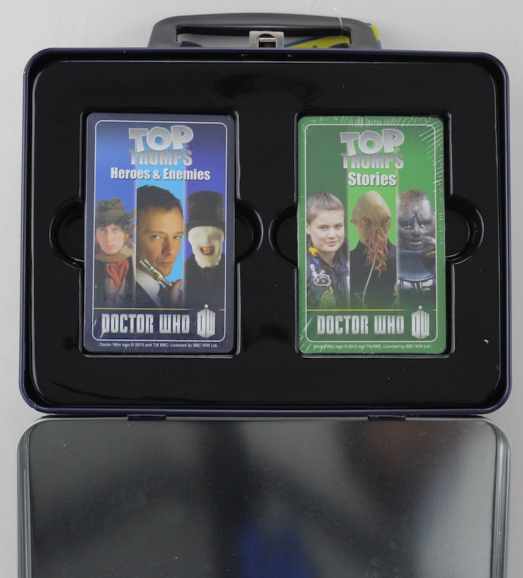 Sci Fi Block Subscription Box Review + Coupon March 2016 - doctor who tin inside