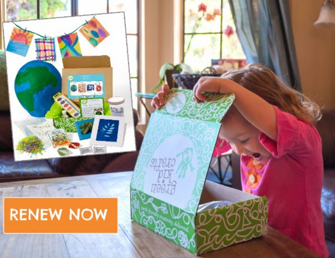 Get a Free Green Kid Crafts Box with 3-Month Subscription!