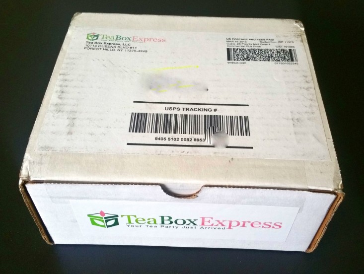 TEA BOX EXPRESS MARCH 2016 - box