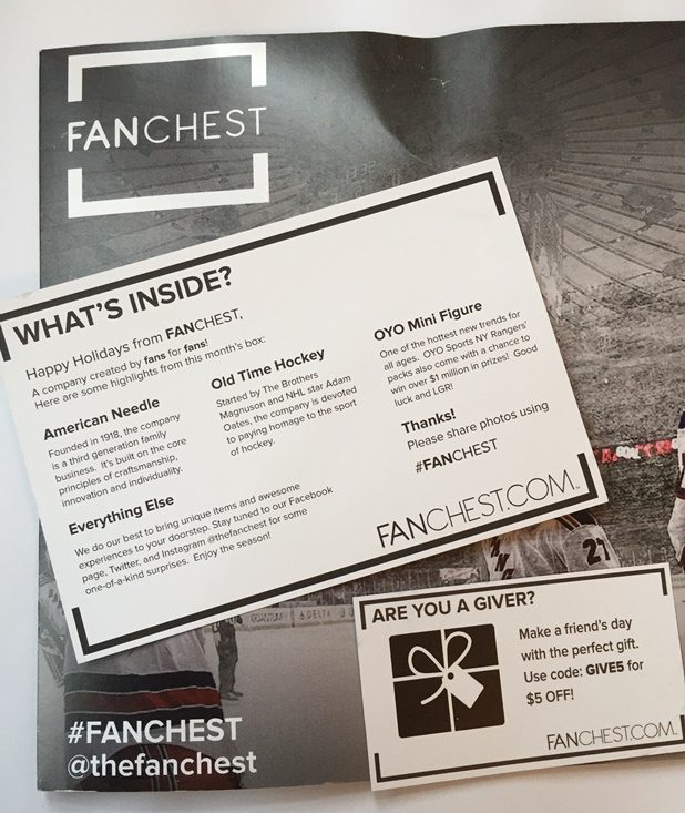 fanchest card