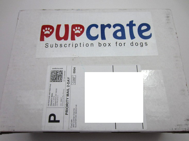 PupCrate Dog Subscription Box Review – March 2016