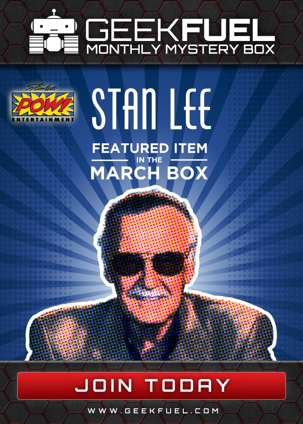 geek fuel Stan Lee