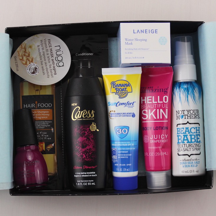 target-beauty-box-march-2016-items