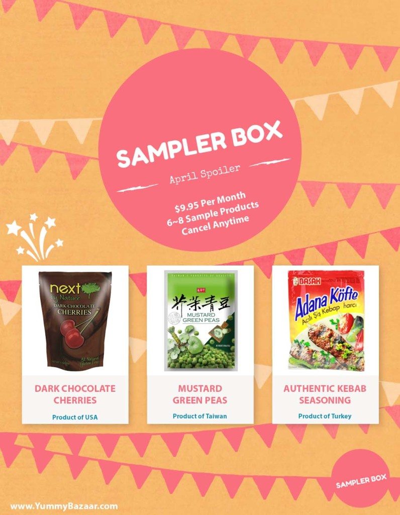 April Sampler Box Spoiler