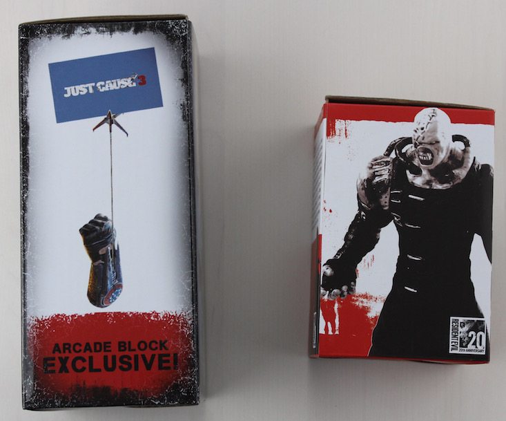 Arcade Block Subscription Box Review + Coupon March 2016 - Just Cause 3 and RE