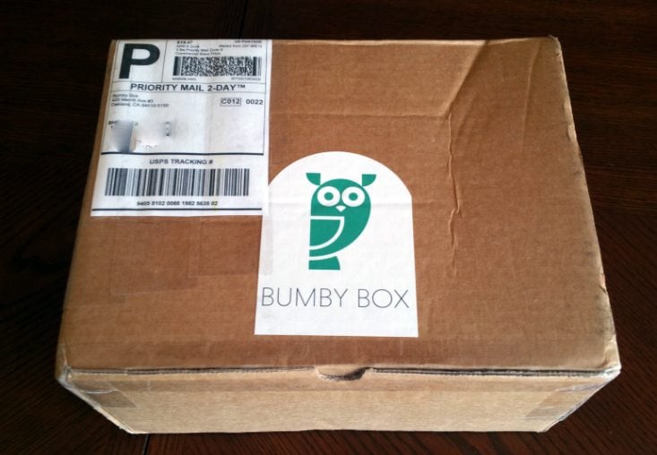 BUMBY BOX APRIL 2016 - box