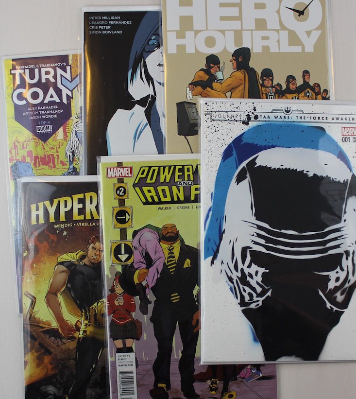 Blindbox Comics Subscription Box Review + Coupon April 2016 - all items