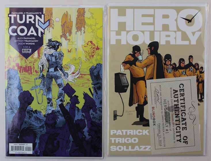 Blindbox Comics Subscription Box Review + Coupon April 2016 - comics 1