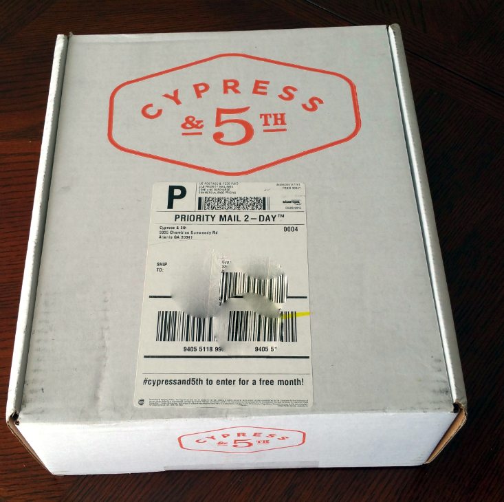 CYPRESS & 5TH APRIL 2016 - BOX