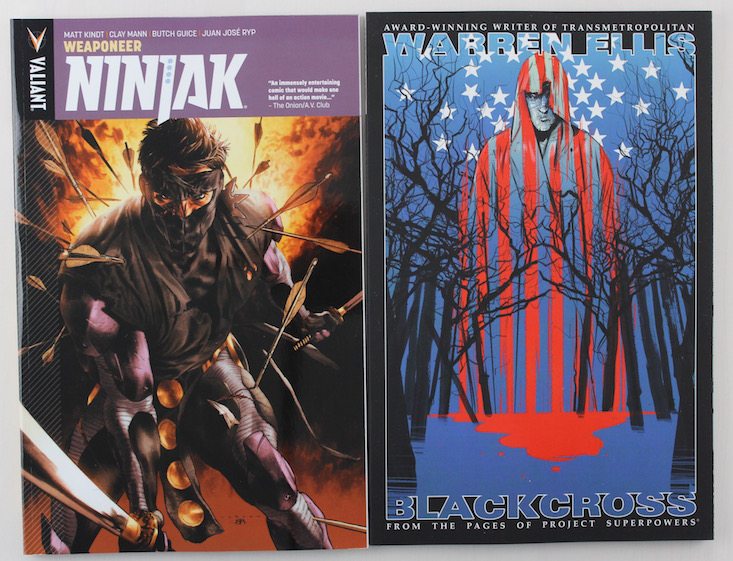 Comic Bento Subscription Box Review + Coupon March 2016 - Ninjak and Blackcross