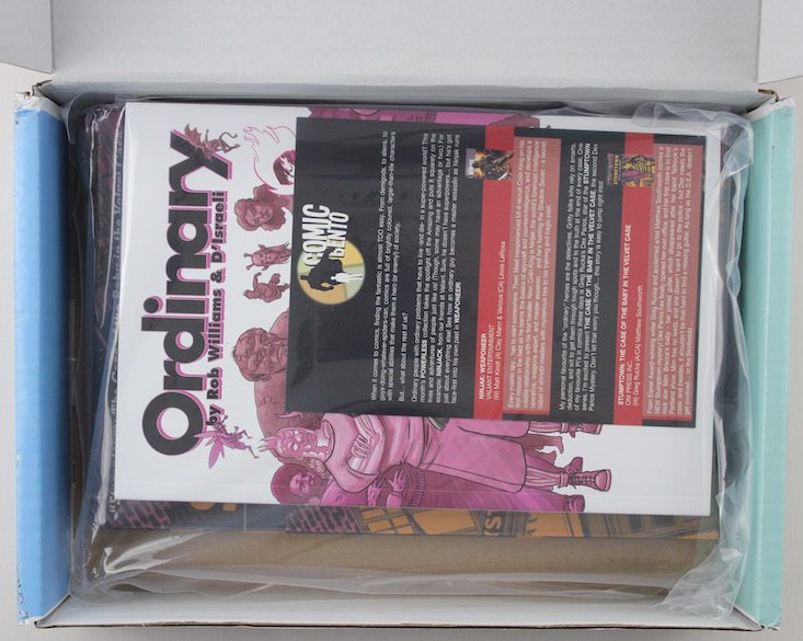 Comic Bento Subscription Box Review + Coupon March 2016 - inside