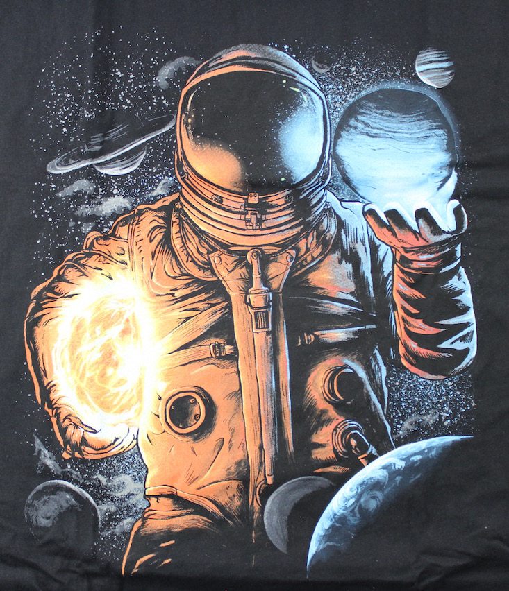 Design By Humans Collector's Box Review April 2016 - astronaut shirt