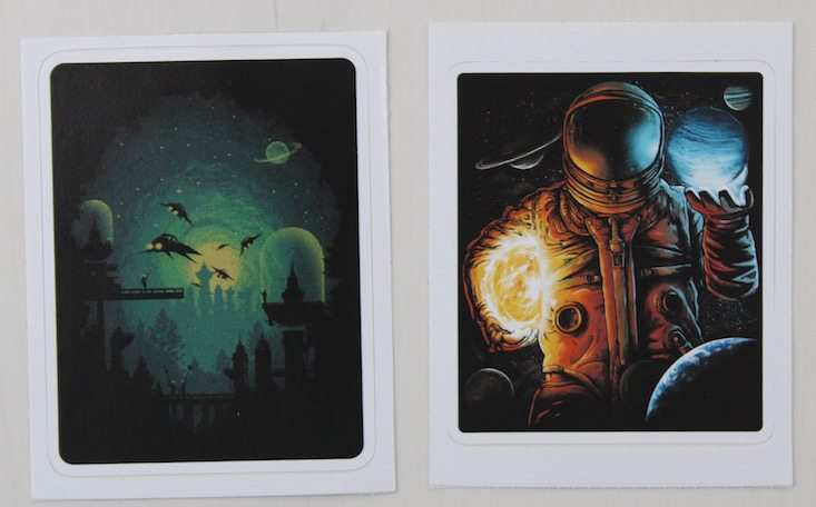 Design By Humans Collector's Box Review April 2016 - stickers