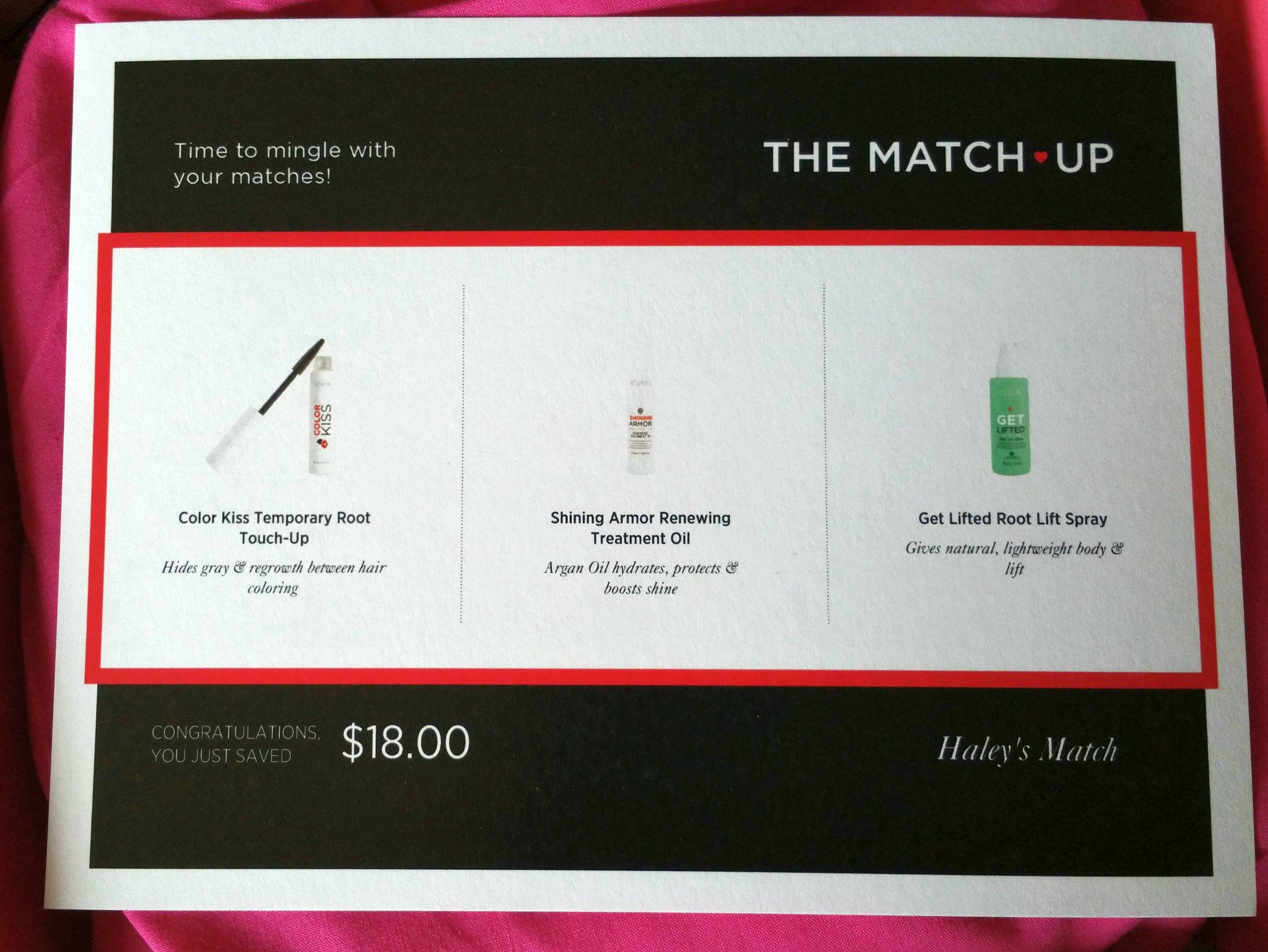 ESALON MATCH UP APRIL 2016 - info