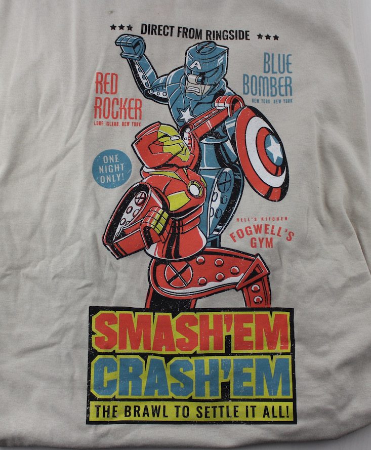 Geek Fuel Subscription Box Review + Exclusive Coupon April 2016 - shirt