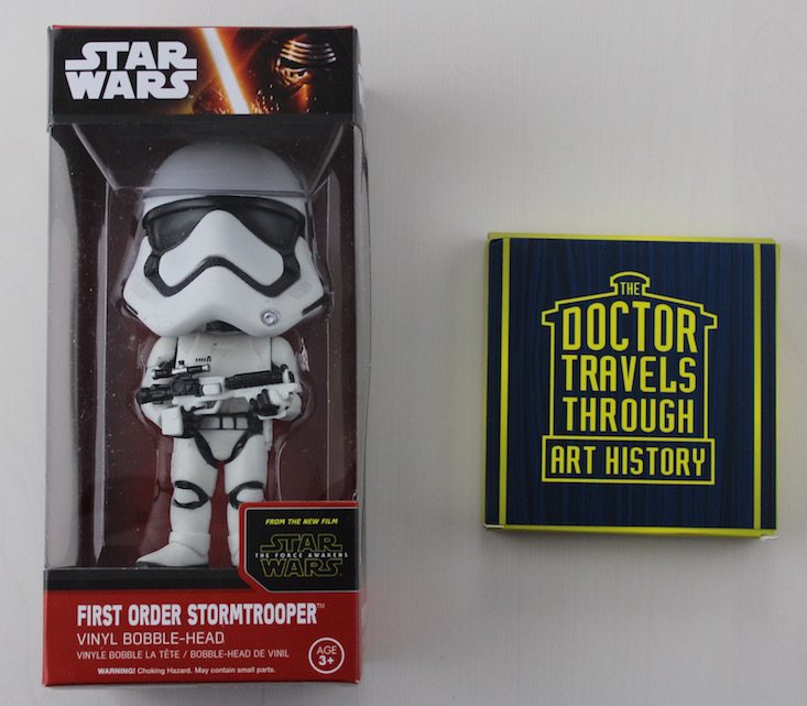 Geek Fuel Subscription Box Review + Exclusive Coupon April 2016 - stormtrooper and coasters
