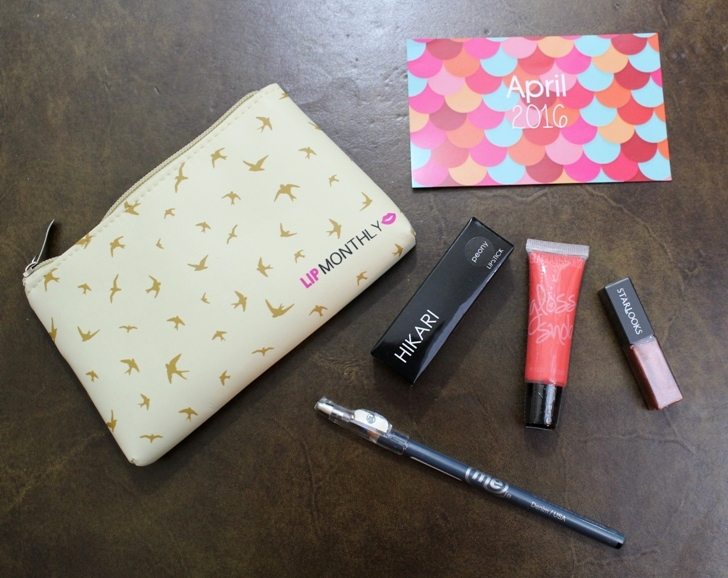 LipMonthly-April 2016-all products