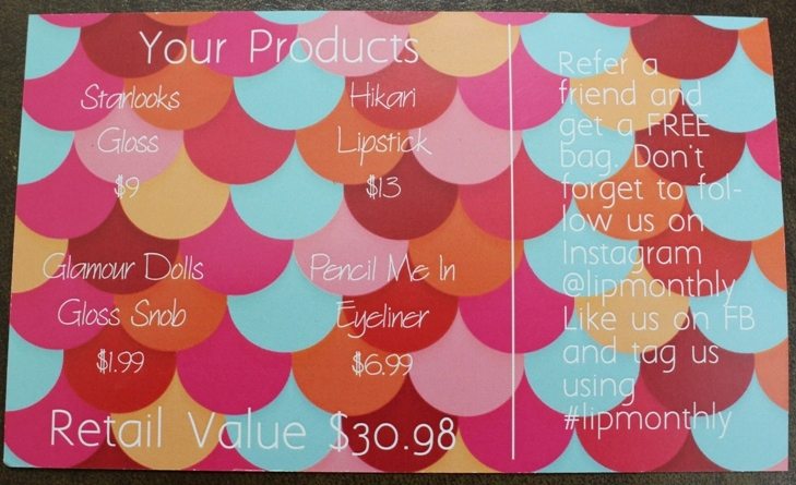 LipMonthly-April 2016-welcome card back
