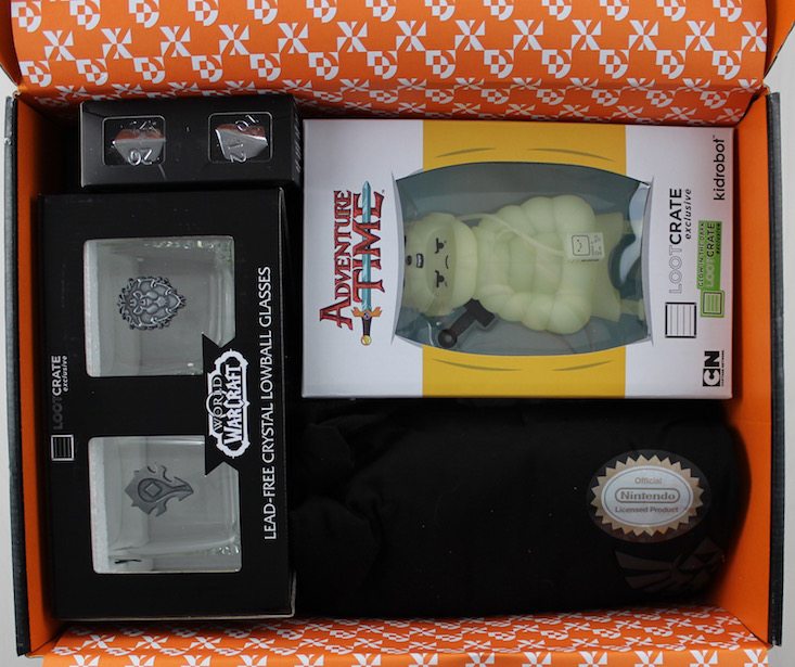 Loot Crate DX Subscription Box Review + Coupon April 2016 - inside