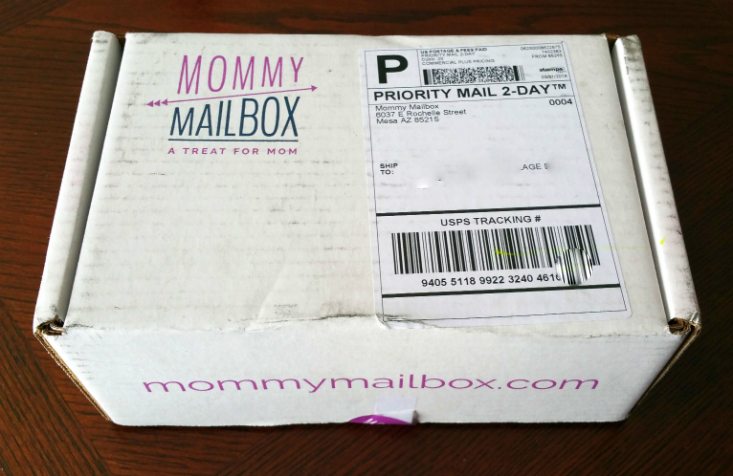 MOMMY MAILBOX APRIL 2016 -