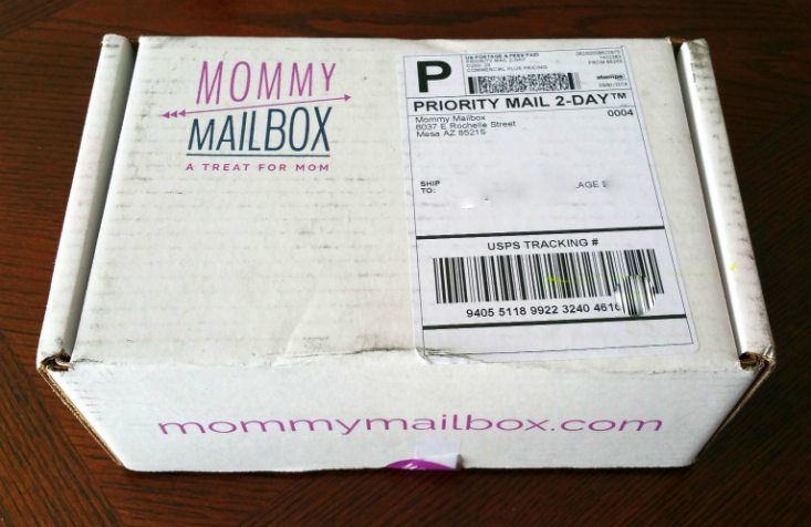 MOMMY MAILBOX APRIL 2016 -