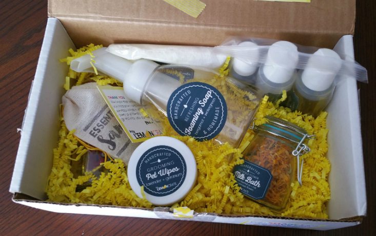 MY LEMON CRATE APRIL 2016 - packaging