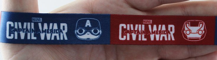 Marvel Collector Corps Subscription Box Review April 2016 - lanyard