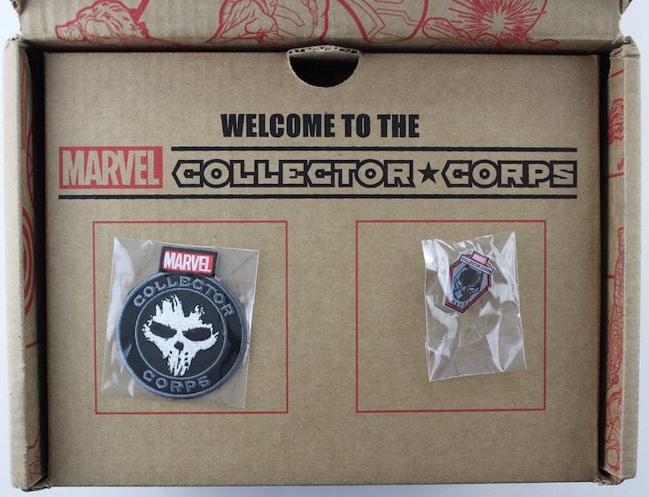 Marvel Collector Corps Subscription Box Review April 2016 - open lid