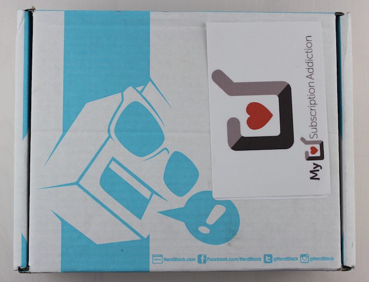 Nerd Block Subscription Box Review + Coupon April 2016 - box