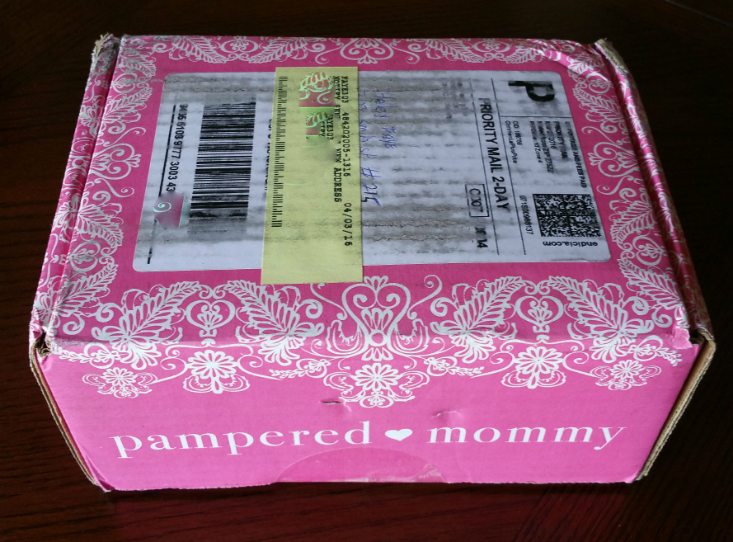 Pampered Mommy Subscription Box Review + Coupon – March 2016