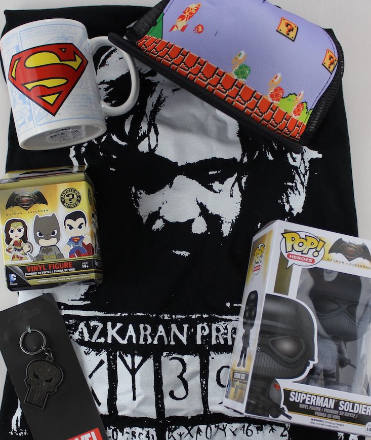 Powered Geek Box Subscription Box Review March 2016 - All Items